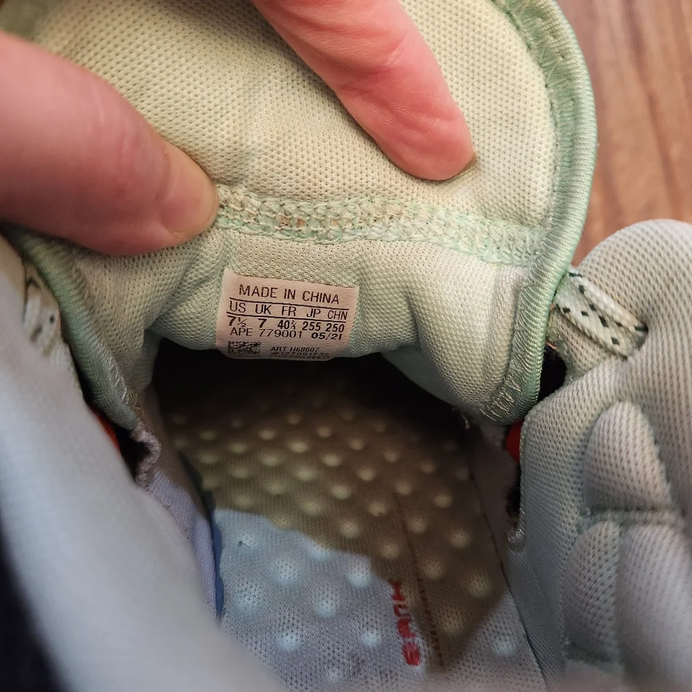 Adidas Dame 7 EXT/PLY black clear mint basketball shoes - Picture 7 of 9